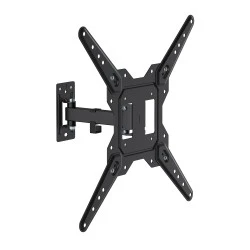 Βάση TV 23"-55" έως 30kg ρυθμιζόμενη για επίτοιχη τοποθέτηση DM PRO σε μαύρο χρώμα & κλίση +5°~-8°