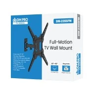 Βάση TV 23"-55" έως 30kg ρυθμιζόμενη για επίτοιχη τοποθέτηση DM PRO σε μαύρο χρώμα & κλίση +5°~-8°