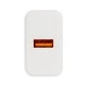 Φορτιστής USB-A 18W με λειτουργία Quick Charge Kruger&Matz λευκό χρώμα