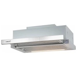 Συρόμενος απορροφητήρας Inox CATA TFH 6630 μήκος 60cm ισχύ max 575m³/h