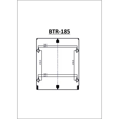Εντοιχισμένο πλυντήριο ρούχων Robin BTR-185  λευκό χωρητικότητας 8Kg