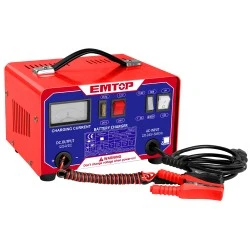Φορτιστής μπαταρίας για αυτοκίνητα 12/24V και βάρους 5.6kg Emtop
