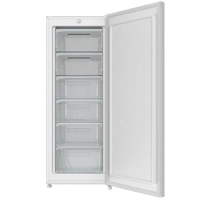 Όρθιος καταψύκτης Robin GS-105 λευκός 177lt με 6 συρτάρια Π54xΒ55xΥ144cm