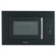 Εντοιχιζόμενος φούρνος μικροκυμάτων 900W Robin CW-850 25lt μαύρο-inox Π59,5xΒ36,5xΥ39cm