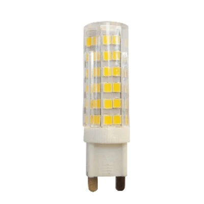 Λάμπα LED SMD κεραμική G9 ντιμαριζόμενη 7W ψυχρό χρώμα φωτός 6000K 230V AC 650Lm RA80 30000H 360° Λάμπα LED SMD κεραμική G9 ντιμαριζόμενη 7W ψυχρό χρώμα φωτός 6000K 230V AC 650Lm RA80 30000H 360°