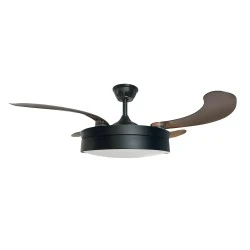 Ανεμιστήρας οροφής IQ 107cm με DC μοτέρ και LED φωτισμό 25W CCT μαύρος CF-1406 Ανεμιστήρας οροφής IQ 107cm με DC μοτέρ και LED φωτισμό 25W CCT μαύρος CF-1406
