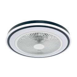 Ανεμιστήρας οροφής IQ 31cm DC μοτέρ CF-1606 μαύρος 25W με LED 36W CCT και τηλεχειριστήριο