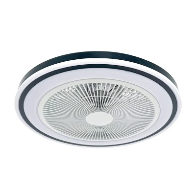 Ανεμιστήρας οροφής IQ 31cm DC μοτέρ CF-1606 μαύρος 25W με LED 36W CCT και τηλεχειριστήριο