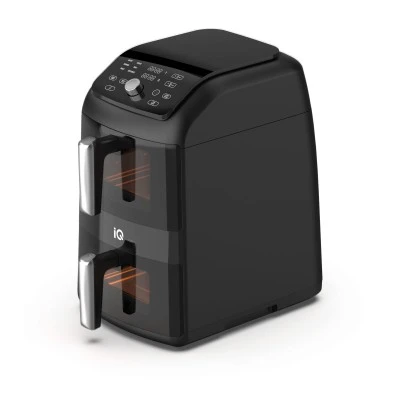 Φριτέζα αέρος IQ AF-008 με διπλό κάδο 11 lt και ισχύ 2470W Φριτέζα αέρος IQ AF-008 με διπλό κάδο 11 lt και ισχύ 2470W