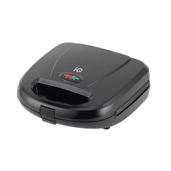 Τοστιέρα μαύρη IQ ST-611 750W με αντικολλητικές πλάκες και εργονομικό κλείδωμα Τοστιέρα μαύρη IQ ST-611 750W με αντικολλητικές πλάκες και εργονομικό κλείδωμα