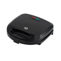 Τοστιέρα μαύρη IQ ST-612 750W με αντικολλητικές πλάκες και εργονομικό κλείδωμα Τοστιέρα μαύρη IQ ST-612 750W με αντικολλητικές πλάκες και εργονομικό κλείδωμα