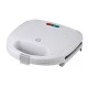 Τοστιέρα λευκή IQ ST-612 750W με αντικολλητικές πλάκες γκριλ και αντιθερμική λαβή