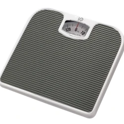 Ζυγαριά μπάνιου IQ SC-1048 με μέγιστο βάρος 130 kg και ευδιάκριτο καντράν
