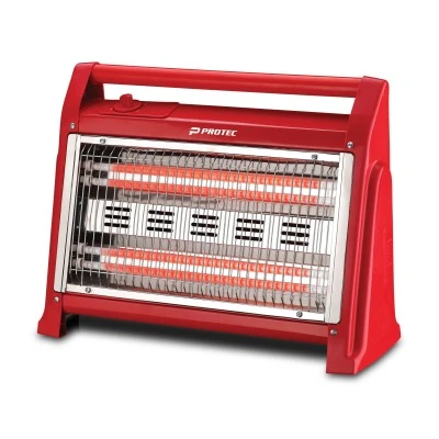 Θερμάστρα quartz PT-142 PROTEC με 2 επίπεδα ισχύος 600W/1200W Θερμάστρα quartz PT-142 PROTEC με 2 επίπεδα ισχύος 600W/1200W