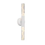 Φωτιστικό Επιτοίχιο OASIS LED COB 13W CCT 650lm, Αμμοδεές Λευκό Αλουμίνιο, IP20, 120x88x533mm