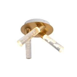 Φωτιστικό Οροφής OASIS Τρίφωτο LED COB 22W, Αμμοδεές Λευκό Αλουμίνιο, CCT 1100lm, IP20, 396x396x225mm Φωτιστικό Οροφής OASIS Τρίφωτο LED COB 22W, Αμμοδεές Λευκό Αλουμίνιο, CCT 1100lm, IP20, 396x396x225mm
