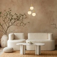 Κρεμαστό Φωτιστικό MARBELLA Τρίφωτο LED 33W CCT 2145lm Αμμώδες Μαύρο Αλουμινίου 440x440x1500mm Κρεμαστό Φωτιστικό MARBELLA Τρίφωτο LED 33W CCT 2145lm Αμμώδες Μαύρο Αλουμινίου 440x440x1500mm