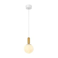 Κρεμαστό Φωτιστικό MARBELLA LED 11W CCT 715lm Αμμώδες Λευκό Αλουμινίου IP20 140x140x1500mm