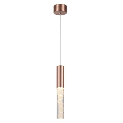 Φωτιστικό Κρεμαστό OASIS LED COB 7W CCT 350lm, Χάλκινο Αλουμίνιο, IP20, 50x50x1500mm Φωτιστικό Κρεμαστό OASIS LED COB 7W CCT 350lm, Χάλκινο Αλουμίνιο, IP20, 50x50x1500mm