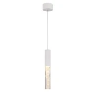 Φωτιστικό Κρεμαστό OASIS LED COB 7W, Αμμοδεές Λευκό Αλουμίνιο, CCT 350LM, IP20, 50x50x1500mm