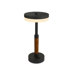 Επιτραπέζιο Φωτιστικό ASIAN LED 11W Dimmable 2700K 715lm – Μαύρο Αλουμινίου, SMD, IP20, 164x350mm