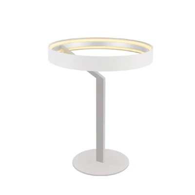 Επιτραπέζιο Φωτιστικό ROLLIE LED 29W Dimmable 2700K 1450lm – Αμμώδες Λευκό Αλουμινίου, SMD, IP20, 385x485mm