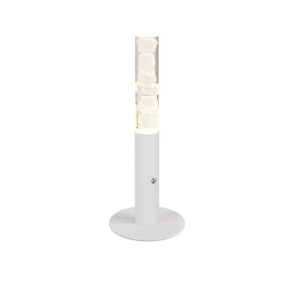 Φωτιστικό Επιτραπέζιο OASIS LED 7W COB, Αμμοδεές Λευκό Αλουμίνιο, DIM 2700K, 350LM, IP20, 150x150x380mm Φωτιστικό Επιτραπέζιο OASIS LED 7W COB, Αμμοδεές Λευκό Αλουμίνιο, DIM 2700K, 350LM, IP20, 150x150x380mm