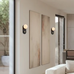 Επιτοίχιο Φωτιστικό MARBELLA LED 11W DIM 2700K 715lm Αμμώδες Μαύρο Αλουμινίου IP20 140x182x300mm