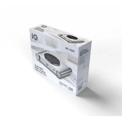 Ηλεκτρική εστία IQ KC-1251 1500W με διάμετρο 18 cm και ρυθμιζόμενη θερμοκρασία