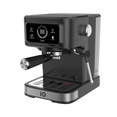 Αυτόματη ψηφιακή καφετιέρα espresso IQ CM-190 1100W με πίεση 20 bar και δοχείο 1.2 lt
