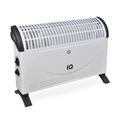 Θερμοπομπός turbo IQ HT-1461 1000W / 2000W με 3 ρυθμίσεις θερμοκρασίας και ρυθμιζόμενο θερμοστάτη