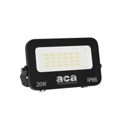 Προβολέας LED SMD 20W 3CCT 2000lm – Λευκό, RA>80, IP66, 185-265V Μαύρος