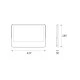 Προβολέας LED SMD 300W 3CCT 30000lm, στεγανός IP66, RA>80, 185-265V Μαύρος