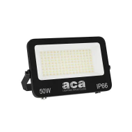 Προβολέας LED SMD 50W 3CCT 5000lm, RA>80, στεγανός IP66, 185-265V Μαύρος