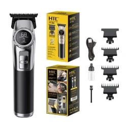 Hair trimmer HTC AT-599 5W με κεραμική λεπίδα και μπαταρία λιθίου 2000mAh