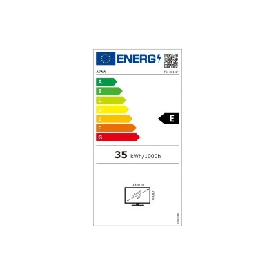 Smart TV AIWA TS-401NF 40" με ανάλυση 1920x1080 και TizenOS