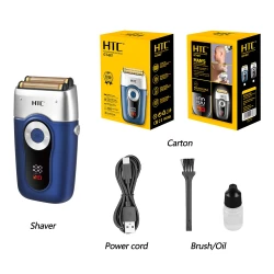Ξυριστική μηχανή HTC GT-667 Men Shaver 5W με διπλές υποαλλεργικές λεπίδες Ξυριστική μηχανή HTC GT-667 Men Shaver 5W με διπλές υποαλλεργικές λεπίδες