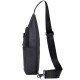 Τσάντα Crossbody ARCTIC HUNTER XB13001-BK αδιάβροχη μαύρη με ειδική εσοχή για τα ακουστικά