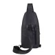 Τσάντα Crossbody ARCTIC HUNTER XB13001-BK αδιάβροχη μαύρη με ειδική εσοχή για τα ακουστικά
