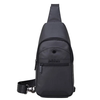 Τσάντα Crossbody ARCTIC HUNTER XB13001-BK αδιάβροχη μαύρη με ειδική εσοχή για τα ακουστικά