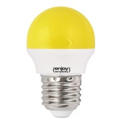 Λάμπα led P45 σφαιρική Ε27 1.8W 230V κίτρινο φως δέσμης 180° enjoy simplisity 15000h