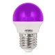 Λάμπα led P45 σφαιρική Ε27 1.8W 230V μωβ φως δέσμης 180° enjoy simplicity 15000h