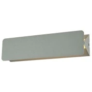 Led επίτοιχο φωτιστικό γκρι 10W ορθογώνιο 900Lm 3000K θερμό φως με διπλή δυνατότητα τοποθέτησης