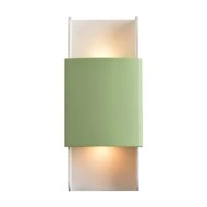 Μοντέρνο επίτοιχο Led φωτιστικό λευκό 12W 1080Lm 3000K θερμό φως με δυνατότητα διπλής τοποθέτησης