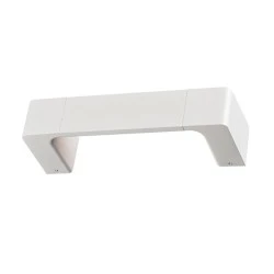 Led απλίκα τοίχου λευκή 6W ορθογώνια 500Lm 3000K θερμό φως με διπλή δυνατότητα τοποθέτησης