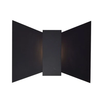 Επίτοιχο Led φωτιστικό σε μαύρο χρώμα 6W 540Lm 3000K θερμό φως κατασκευασμένο από αλουμίνιο Επίτοιχο Led φωτιστικό σε μαύρο χρώμα 6W 540Lm 3000K θερμό φως κατασκευασμένο από αλουμίνιο