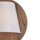 Ξύλινο led φωτιστικό κλασικό και επίτοιχο σε σκούρη απόχρωση 3000K θερμό φως 400Lm Ξύλινο led φωτιστικό κλασικό και επίτοιχο σε σκούρη απόχρωση 3000K θερμό φως 400Lm