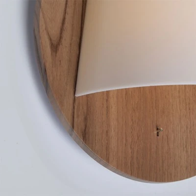 Ξύλινο led φωτιστικό κλασικό και επίτοιχο σε σκούρη απόχρωση 3000K θερμό φως 400Lm Ξύλινο led φωτιστικό κλασικό και επίτοιχο σε σκούρη απόχρωση 3000K θερμό φως 400Lm