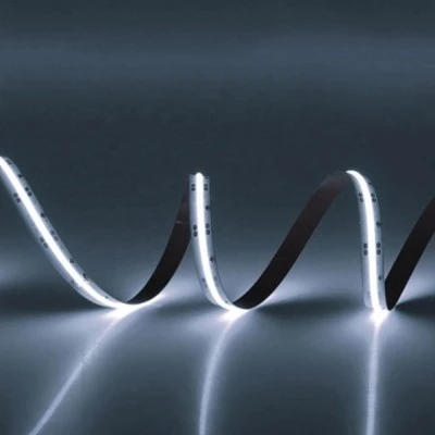 Led COB ταινία 1m 8W 24VDC 6000K λευκό ψυχρό φως IP20 μη στεγανή εύκαμπτη & αυτοκόλλητη