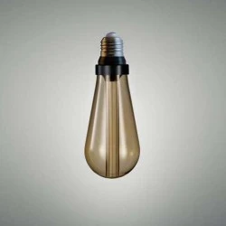 Διακοσμητικός λαμπτήρας LED FIBER 3W E27 ST64 BRONZE